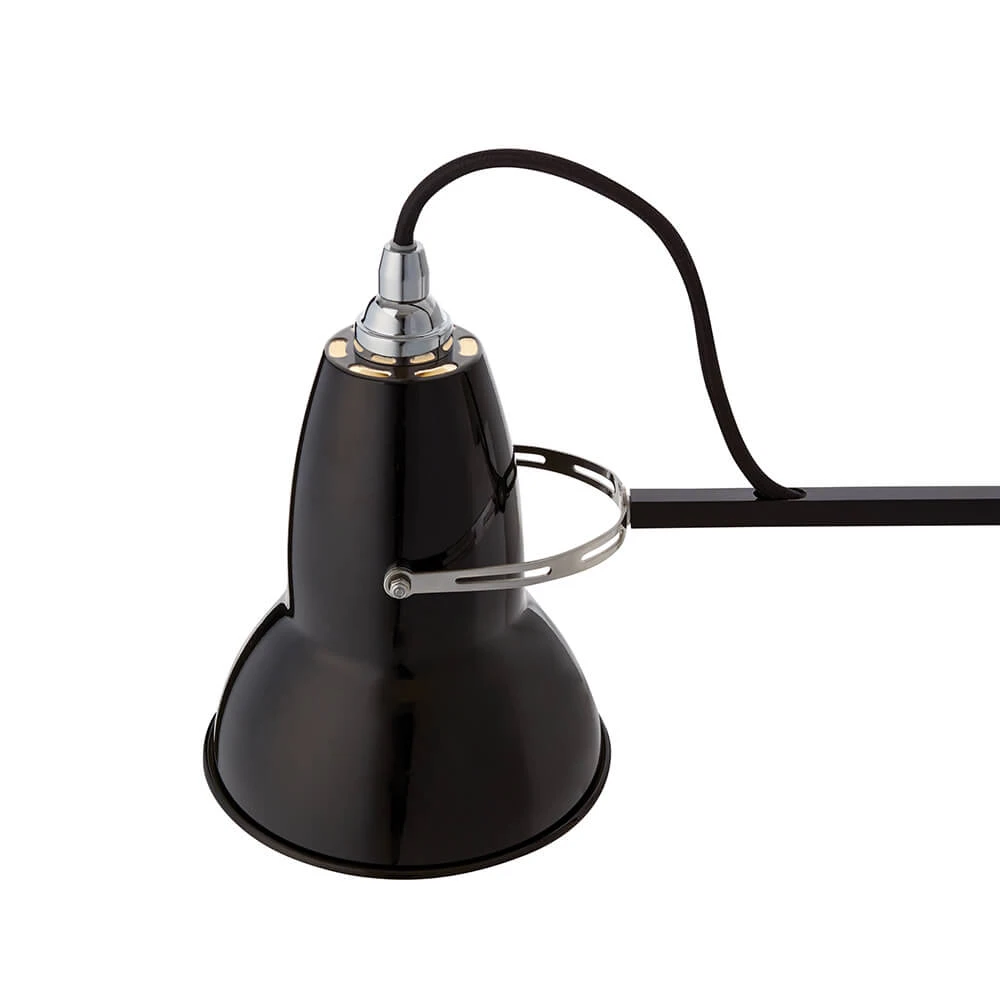 black anglepoise desk lamp