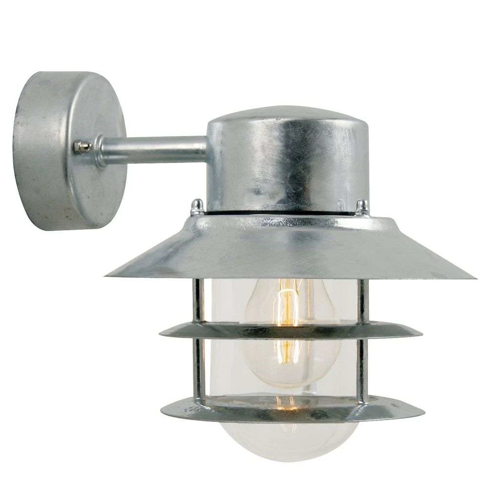 Galvanised 2024 wall light