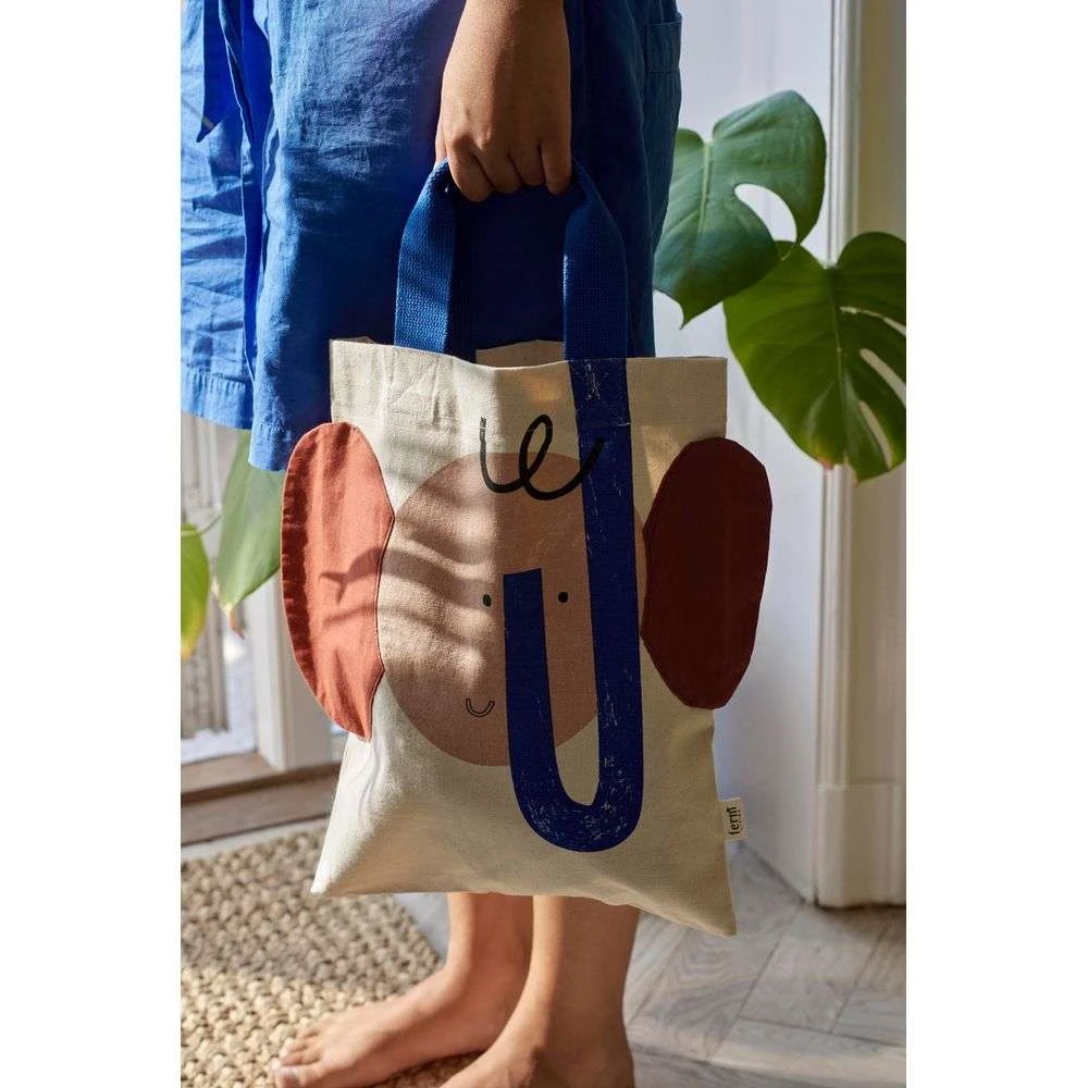 Elephant on sale tote bag