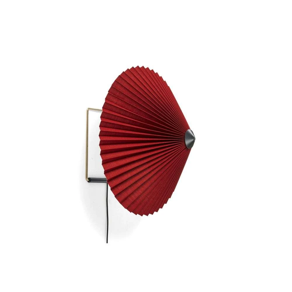 Matin 380 Wall Lamp Oxide Red - HAY