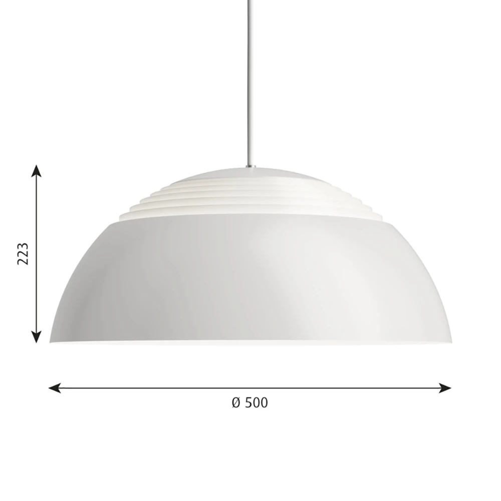 AJ Royal 500 LED Pendant White Louis Poulsen Buy online