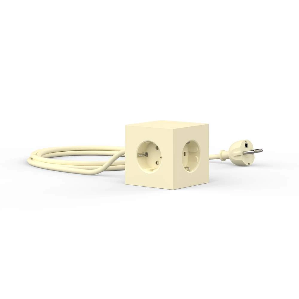 Square 1 USB A & Magnet 1,8m Gold - Avolt