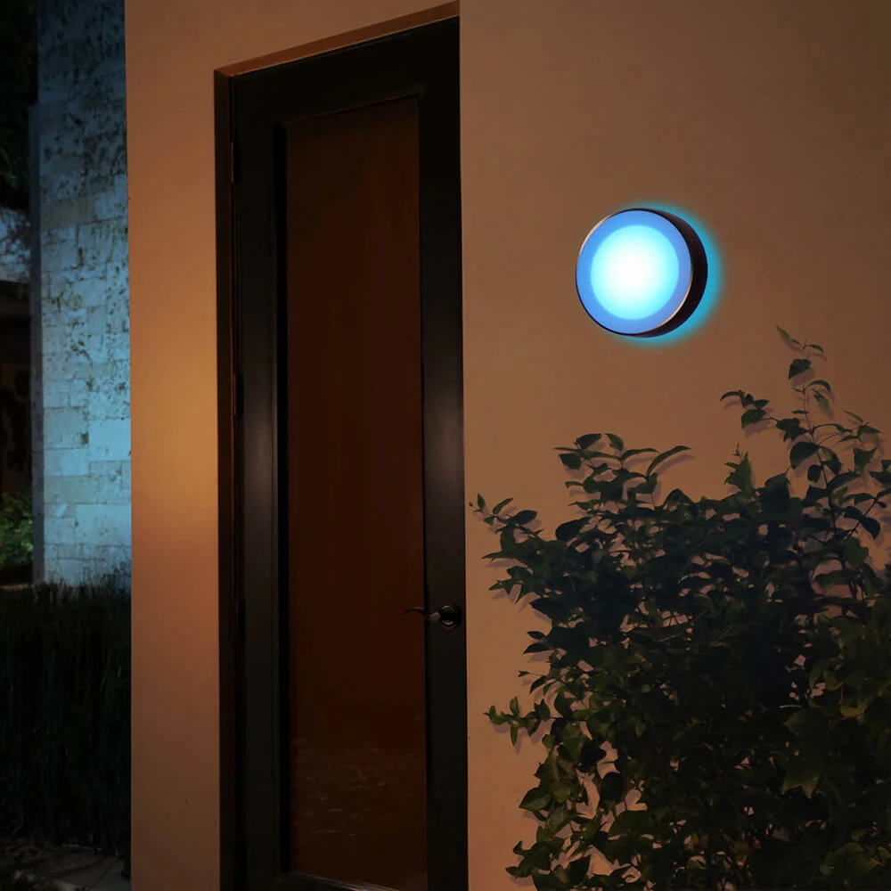 Wall White/Color Buy Lamp Amb. - Inox - Daylo Philips Hue online Outdoor