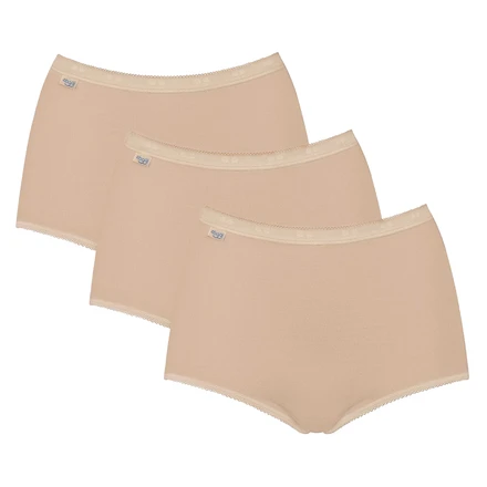 Sloggi Basic+Maxi 3-Pack maxi panty, beige • Price 17.95 €