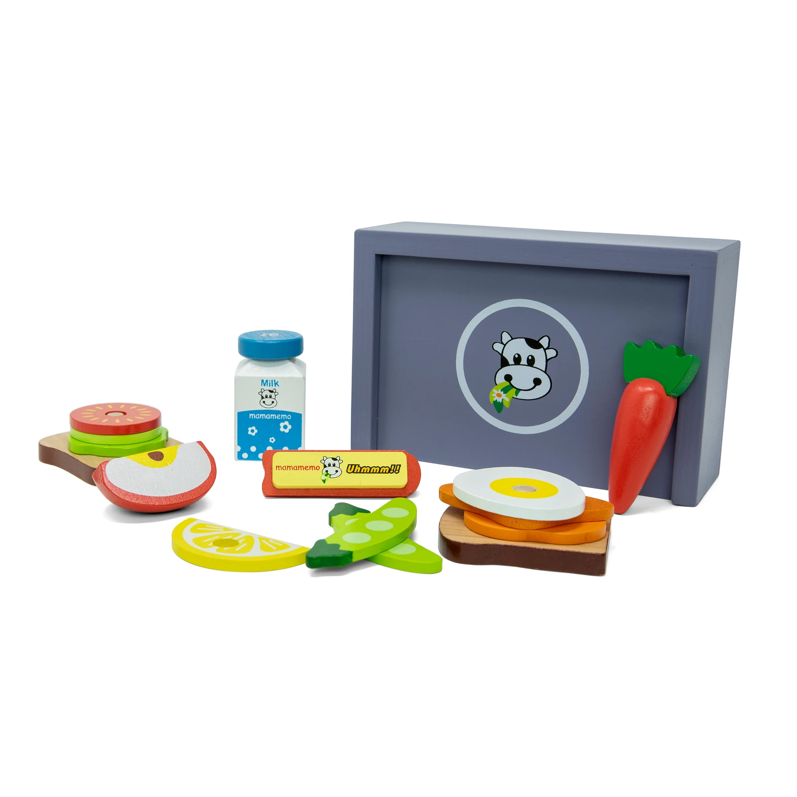 MAMAMEMO® Play Food - WAFFLE IRON, EMERALD GREEN