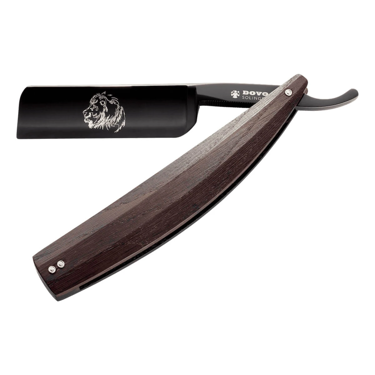 Dovo Soligen Steel Straight Razor high quality 6/8” Black Handle Art of Shaving