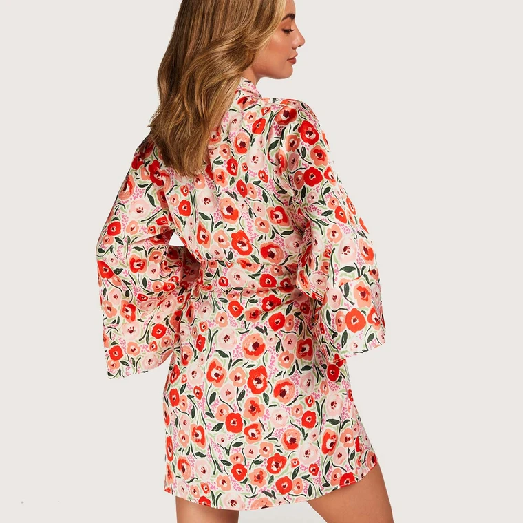 Satin Kimono for €46.99 - All Nightwear - Hunkemöller