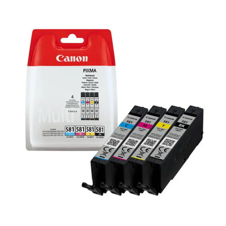 Canon CLI-581 BK/C/M/Y Ink Cartridge + Photo Paper Value Pack — Canon  Danmark Store