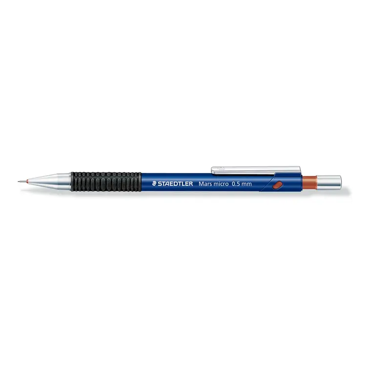 Stiftblyanter Staedtler Mars micro 775 Pencil - Blå 0,7 mm stregbredde - 10  stk - Køb billigt på Gra