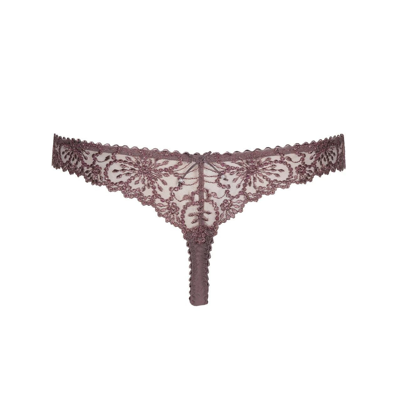 Jane Thong Panty 0601330 Bois De Rose - Lace & Day