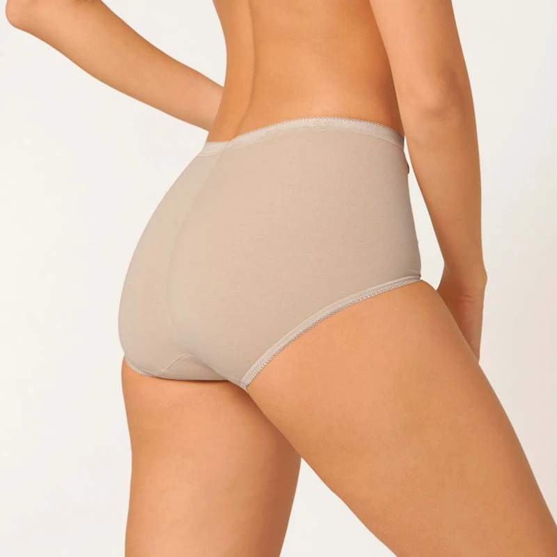 Sloggi Basic+Maxi 3-Pack maxi panty, beige • Price 17.95 €