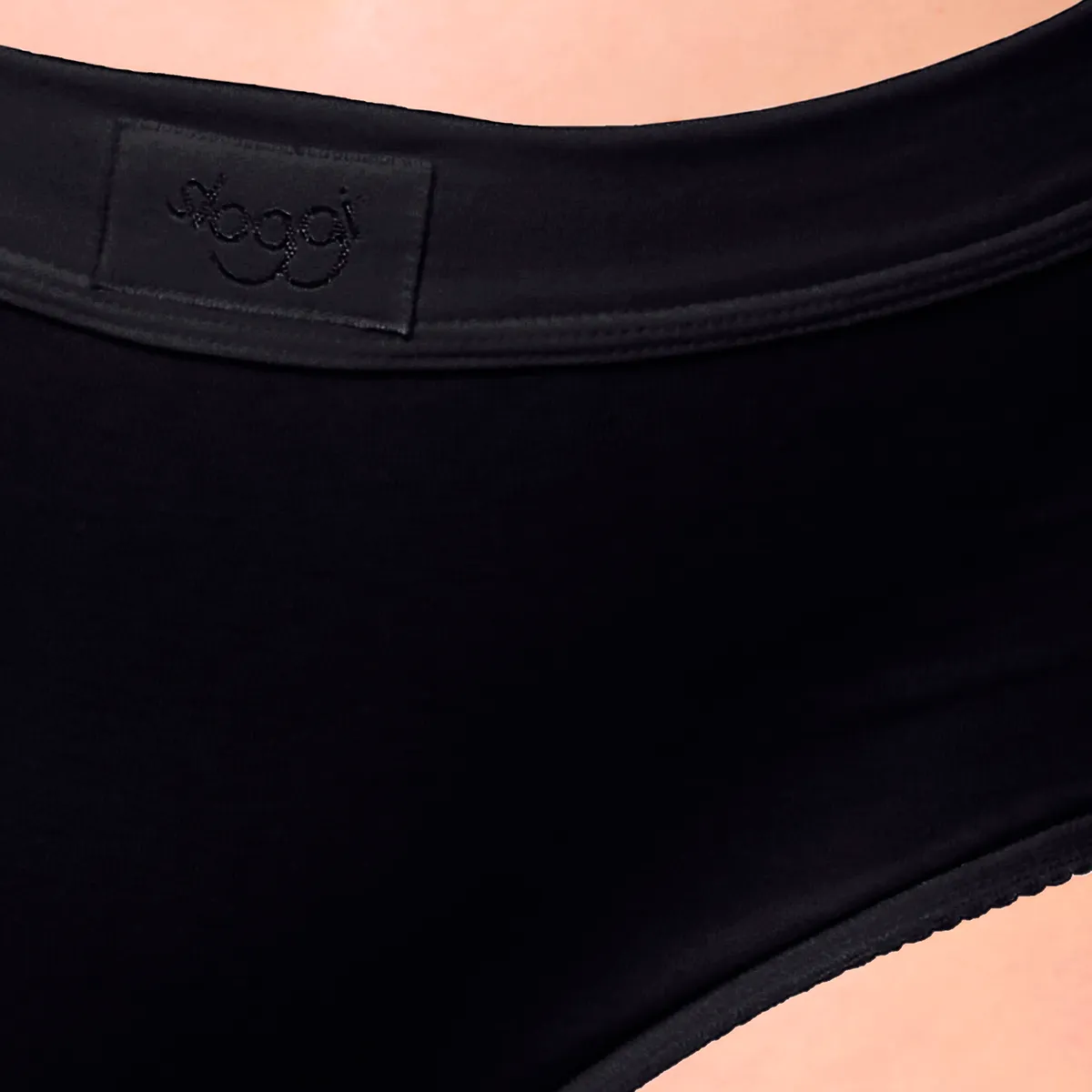 Sloggi Double Comfort 2-Pack maxi panty, black • Price 21 €