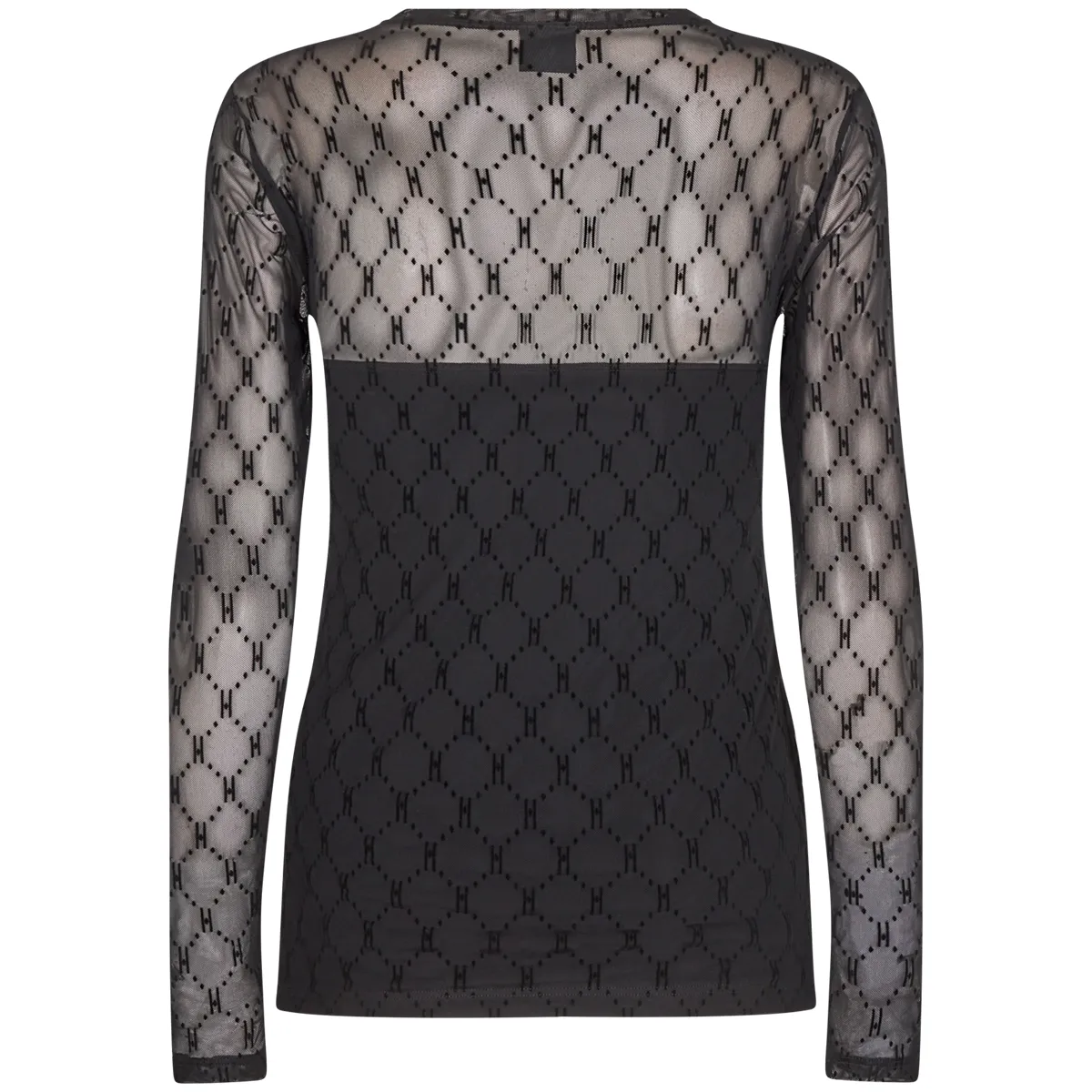 HYPE THE DETAIL MESH BLUSE, SORT • Pris 320 kr.