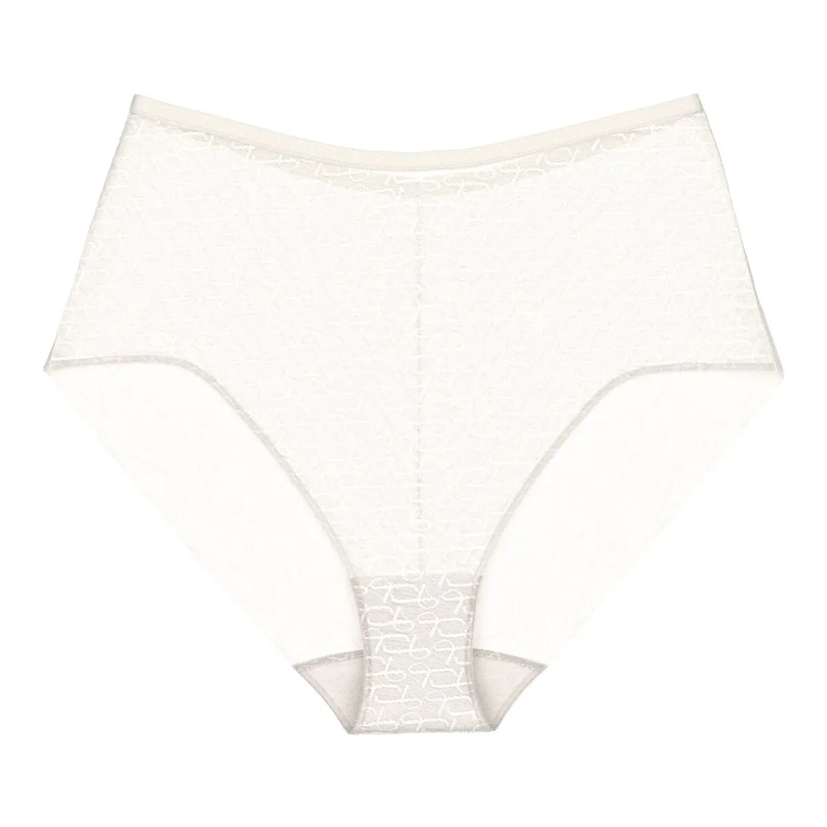 Triumph Signature Sheer String Thong, Ecru White