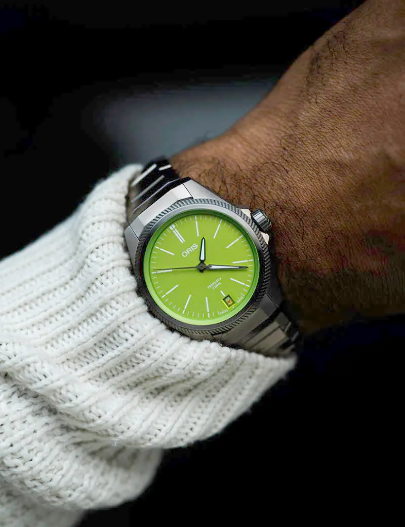 Oris ProPilot X Kermit Edition 39mm 400 7778 7157MB