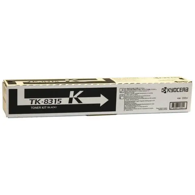 Kyocera Mita TK-8315K TASKalfa 2550ci Black Toner - Køb Billigt På ...