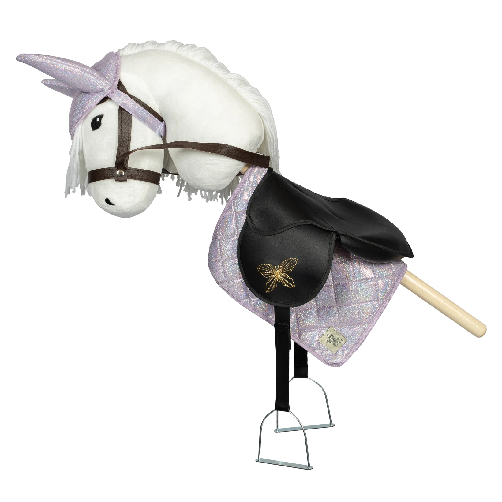 SADDLE PAD AND BONNET, PURPLE