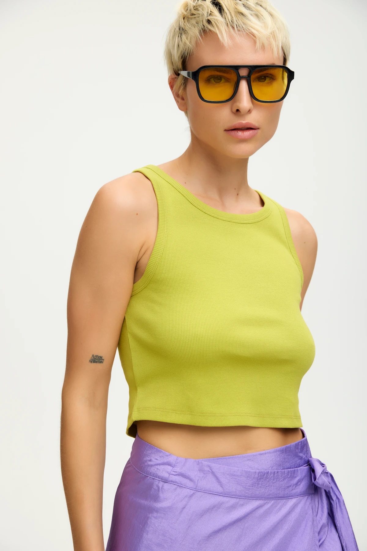 GESTUZ • GESTUZ DREWGZ CROPPED TOP 10908087 110601 • Price €19.5