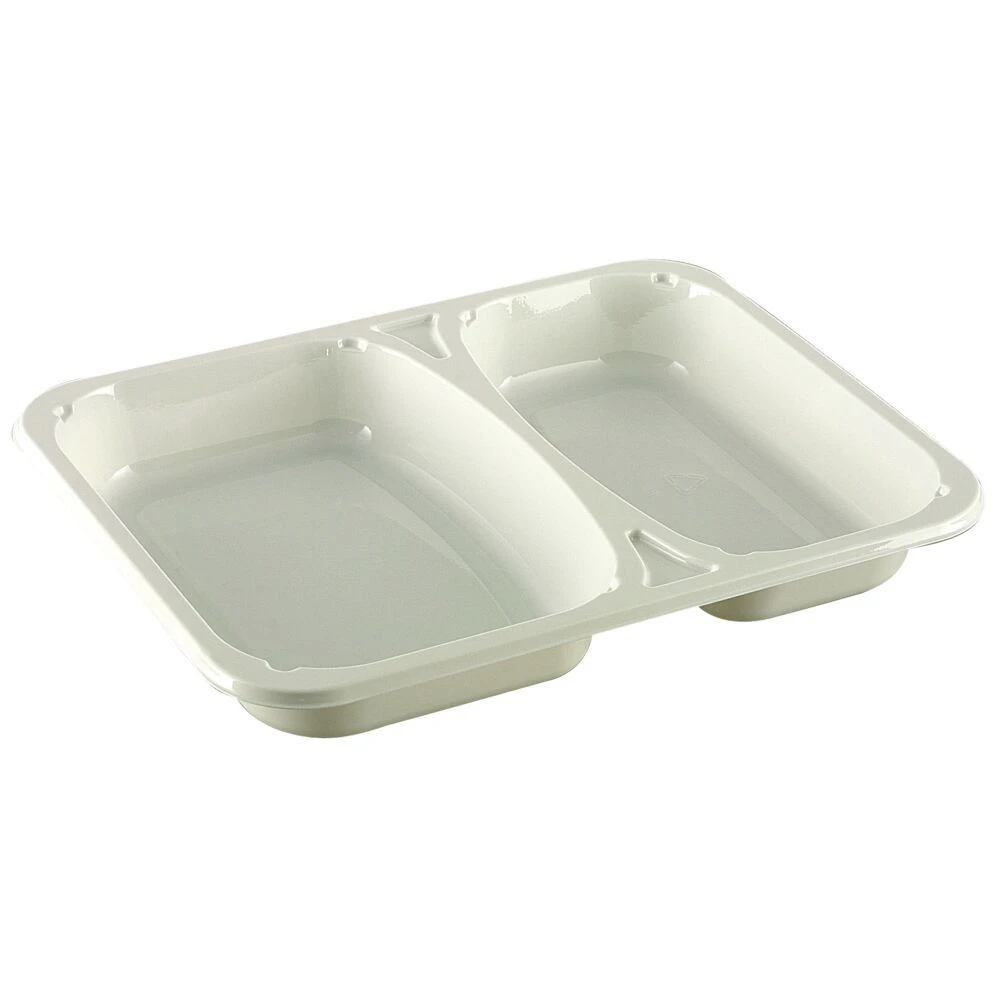 Plastbakke C-Pet Hvid Standard Serie 2-rums Hovedret 340|440 Ml 22,70cm ...