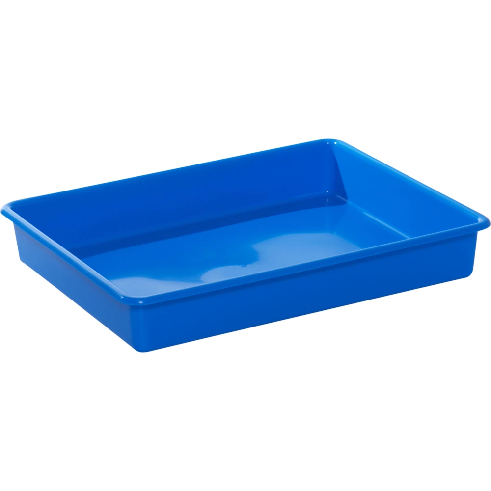 Plastbakke, Tina Trolleys, Blå, L51 Cm X B40 Cm X H9 Cm, - Køb Billigt ...