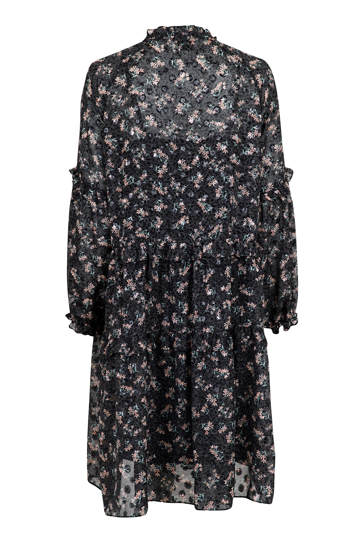 neo noir hampton airy flower dress