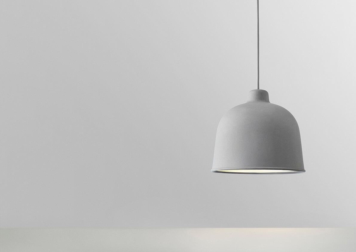 Grain Pendant Grey Muuto