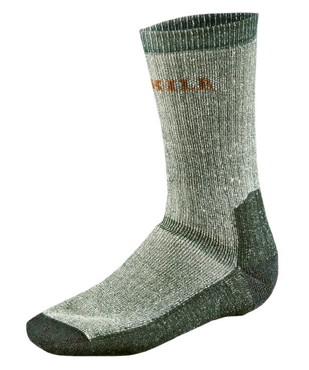 Se Härkila Expedition sokker (Grey/Green, L) hos Specialbutikken