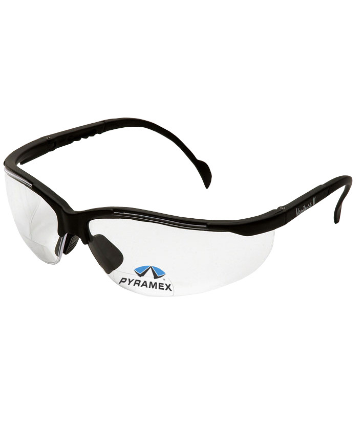 Se Pyramex V2 Readers sikkerhedsbrille bifocal m/ +styrke (+1,5) hos Specialbutikken