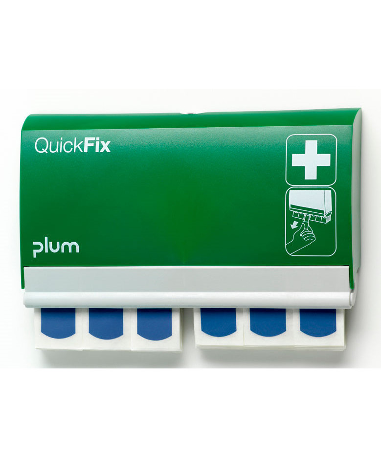 Billede af Plum Quickfix plasterdispenser m/ 90 blå sporbare plastre
