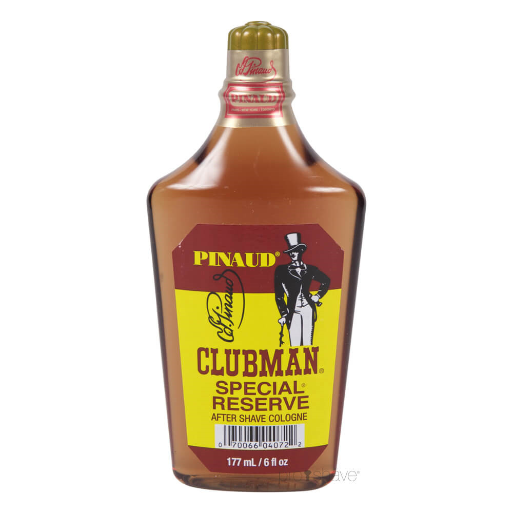 Se Pinaud Clubman Aftershave Cologne Special Reserve, 177 ml. hos Proshave