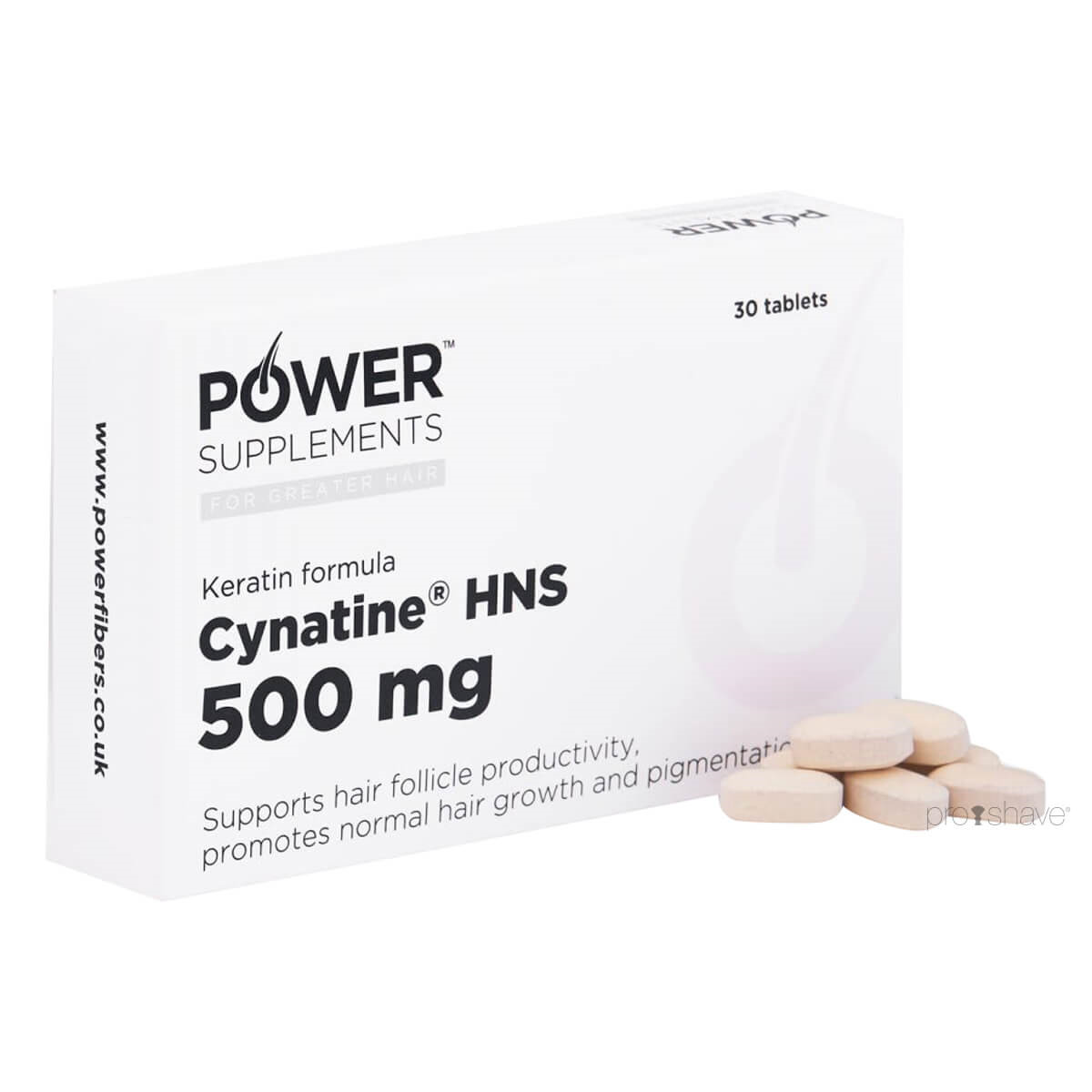 Billede af POWER Supplements, 500 mg., 30 stk.