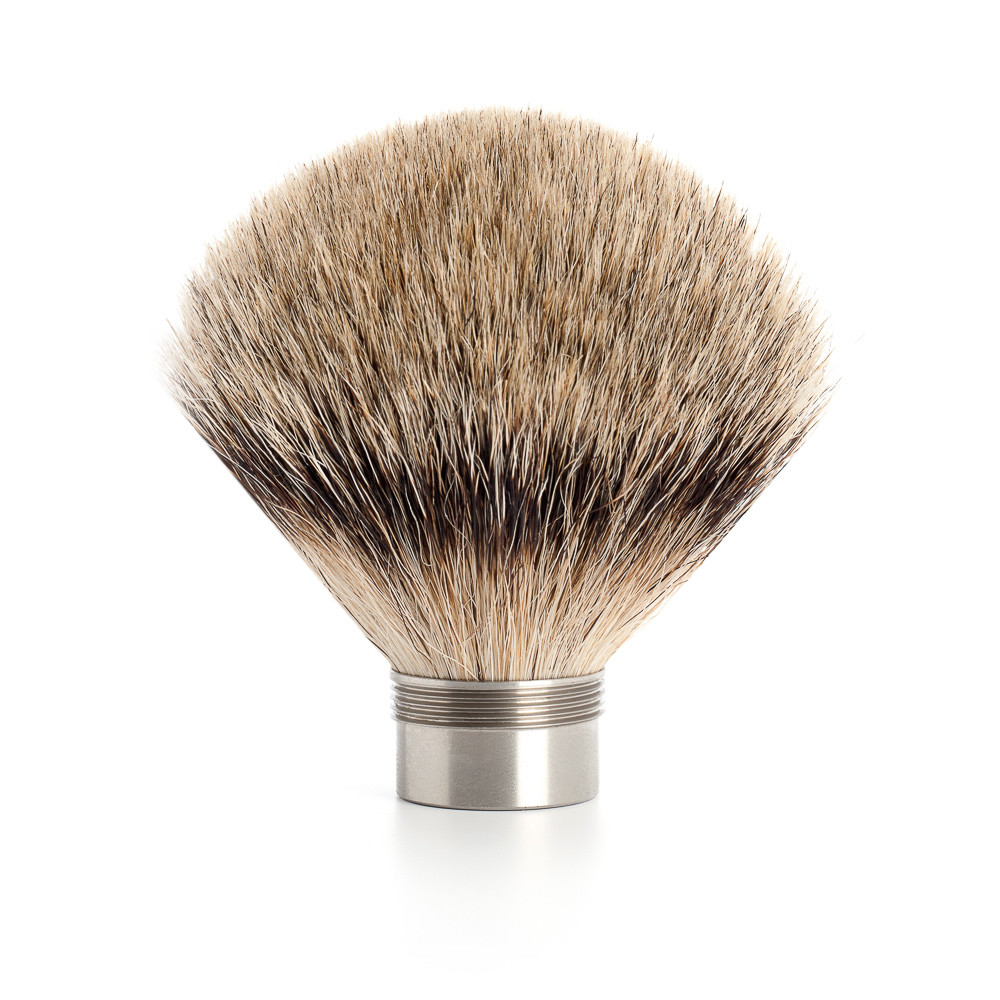 Mühle Udskiftningsbørste til Edition barberkost, 23 mm, Silvertip Badger