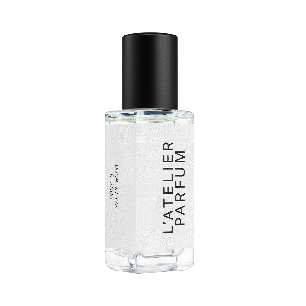 L'Atelier Parfum, Salty Wood, Eau de Parfum, 15 ml.