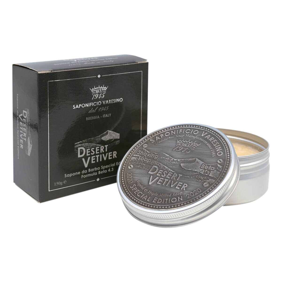 Saponificio Varesino Barbersæbe, Desert Vetiver, 150 gr.