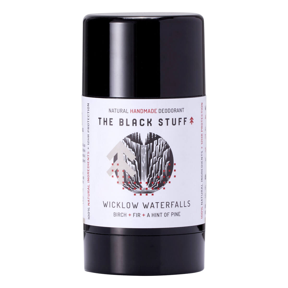 The Black Stuff Deodorant Stick, Wicklow Waterfalls, 95 g.