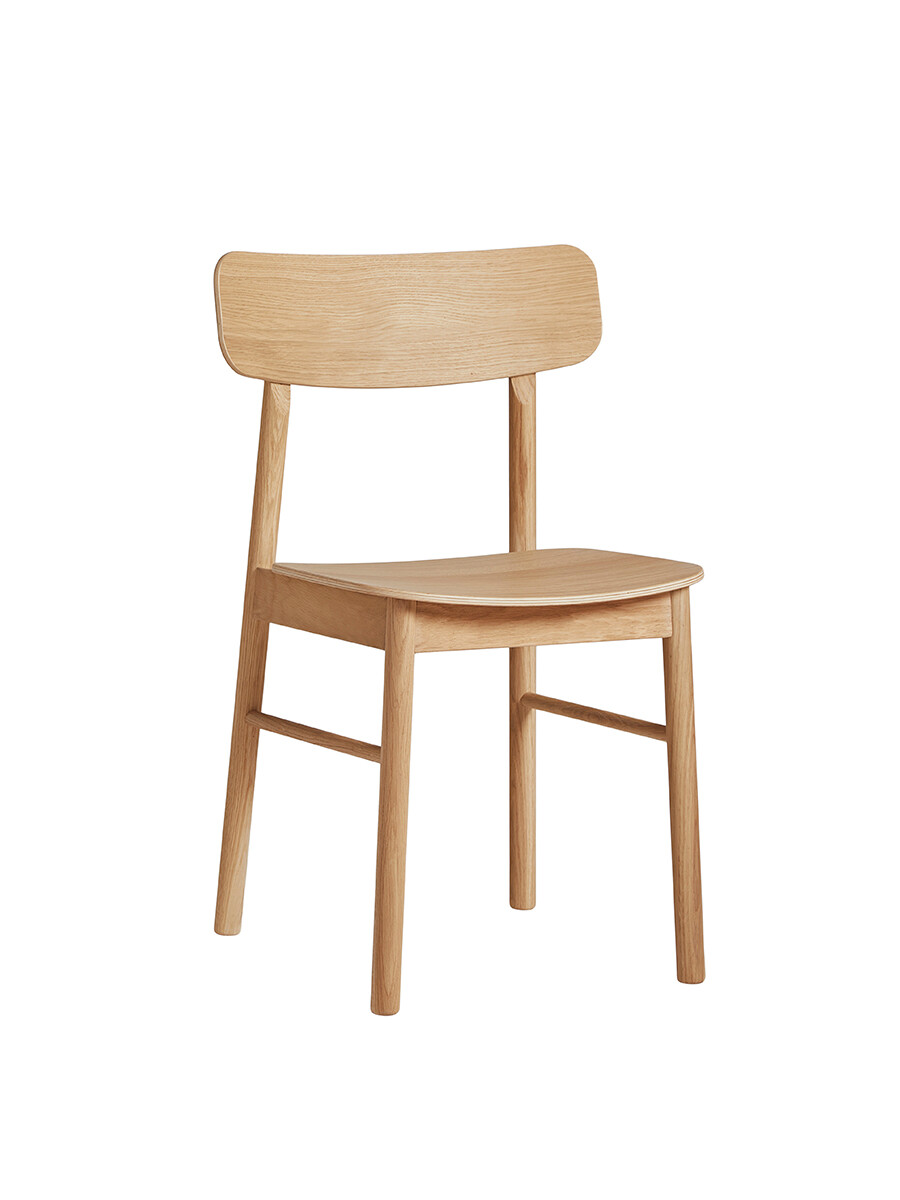 Soma Dining Chair fra Woud (Olieret eg)