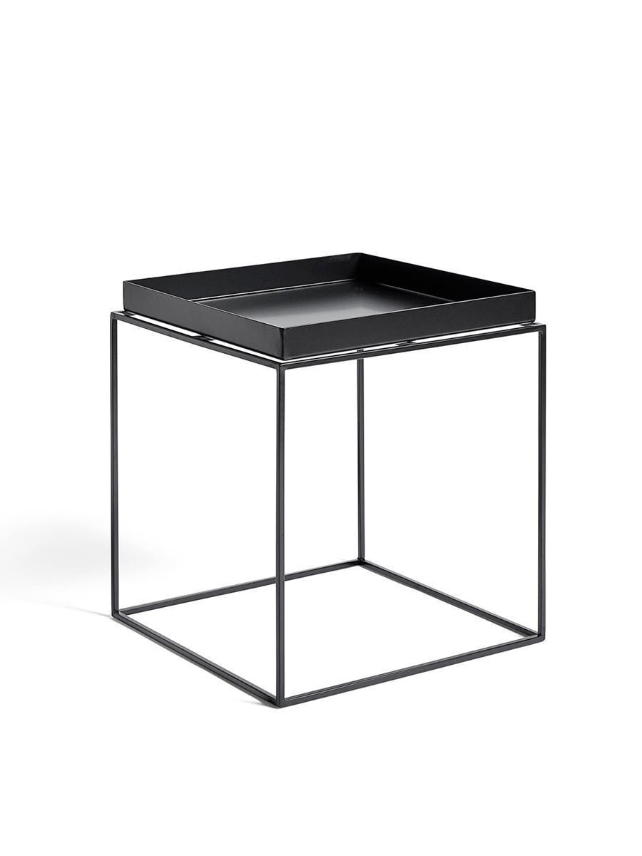 Tray Table Medium 40x40 fra Hay (B40 X D40 X H44, Black)