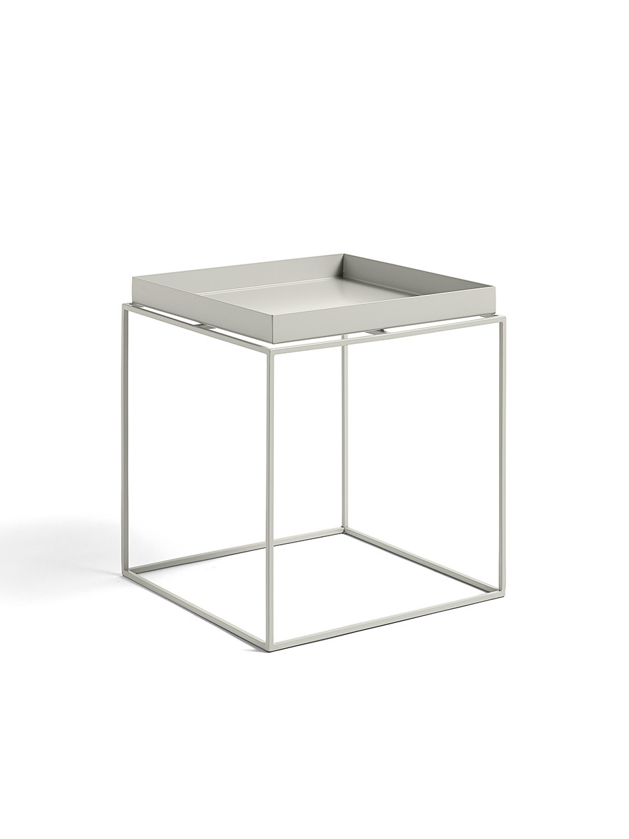 Tray Table Medium 40x40 fra Hay (B40 X D40 X H44, Warm grey)