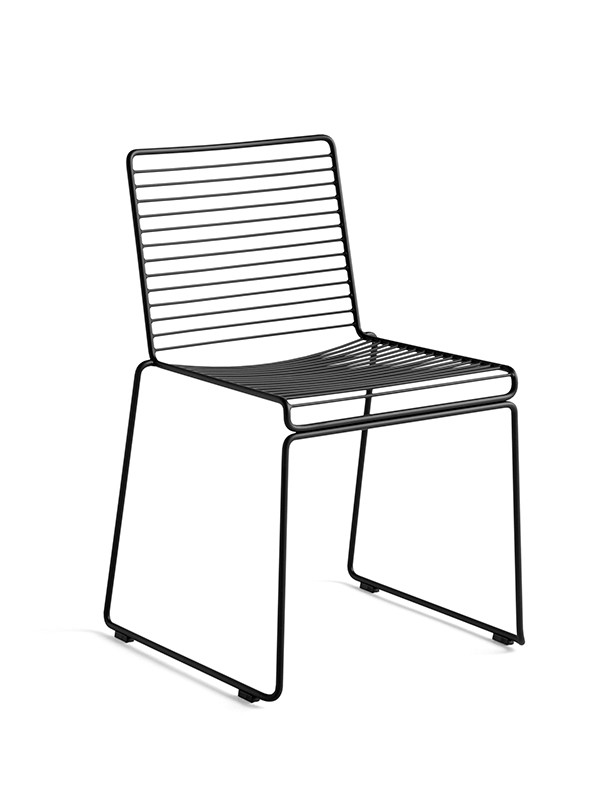 Hee Dining Chair fra Hay (Black)