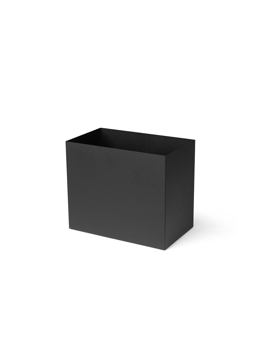 Plant Box Pot, large fra Ferm Living (Sort)