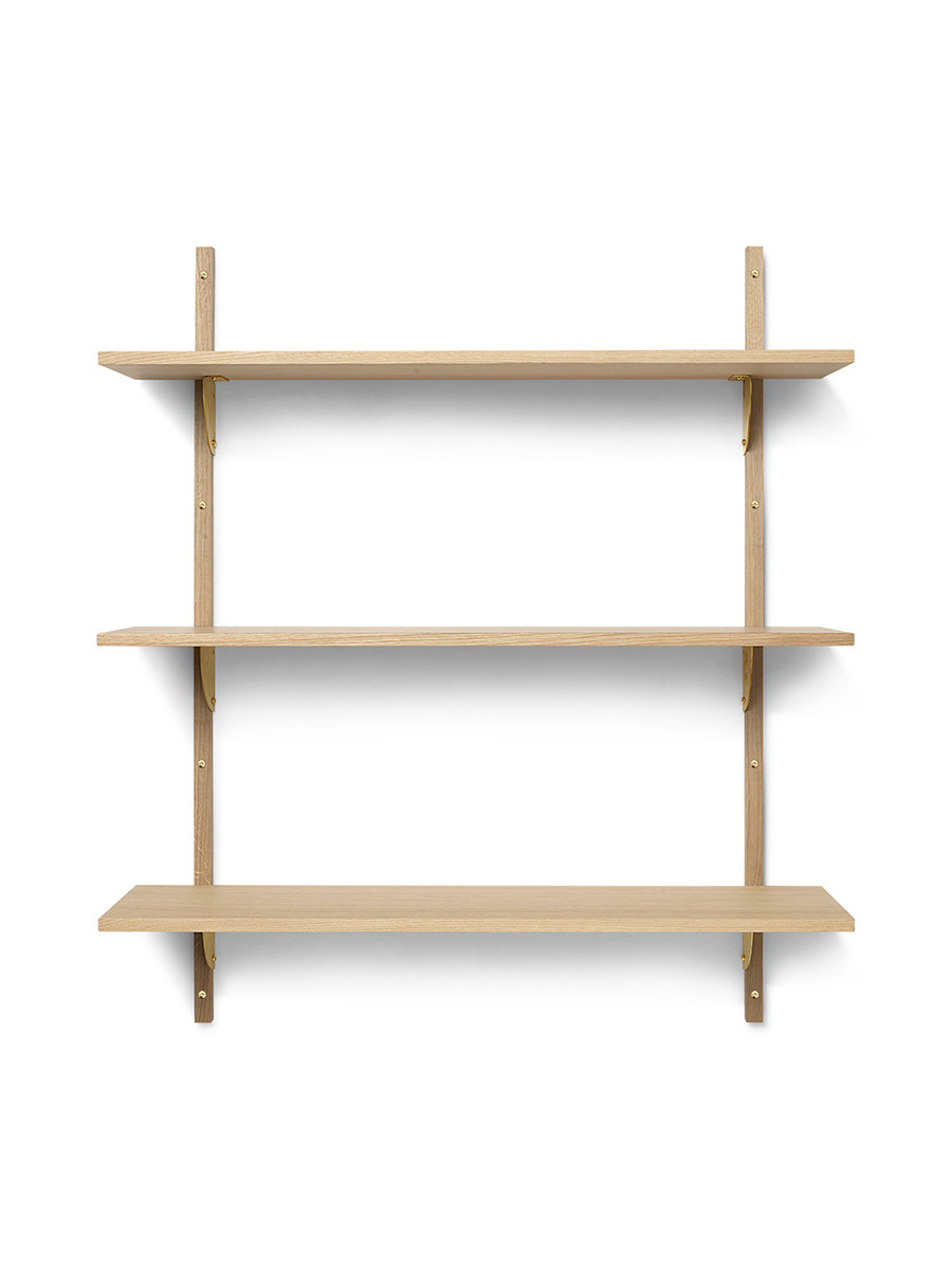 Sector Shelf T/W fra Ferm Living (Eg m/messing)