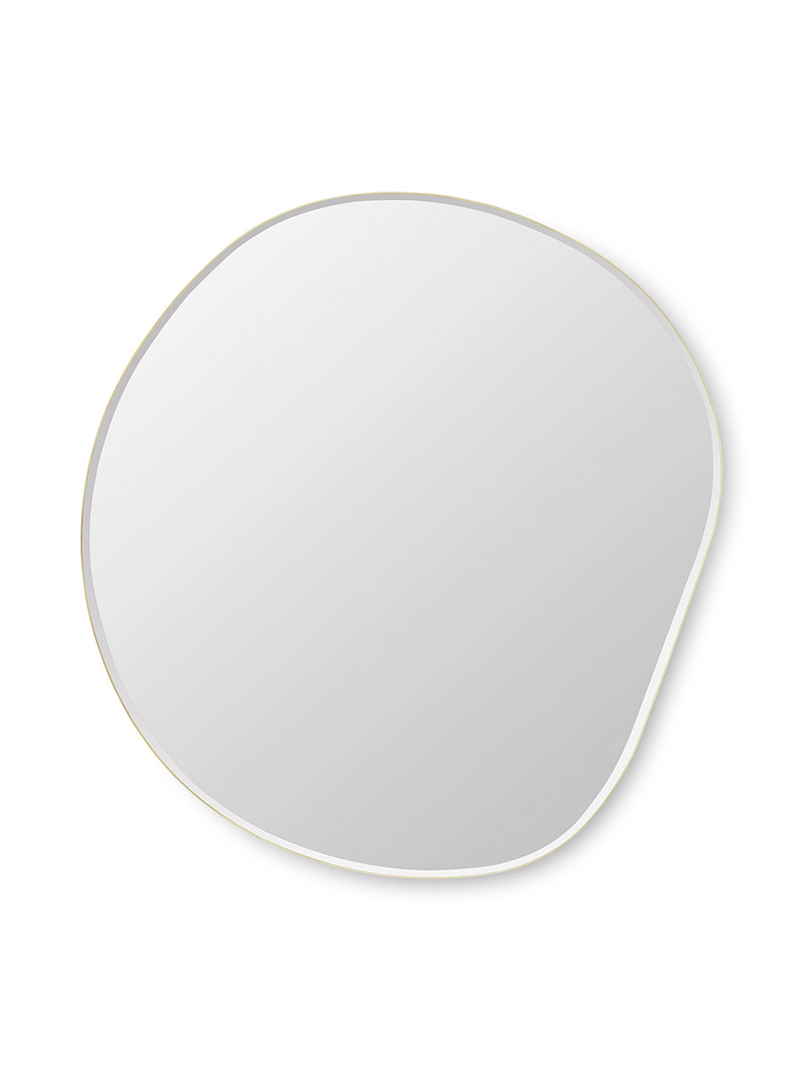 Pond Mirror XL, Brass fra Ferm Living