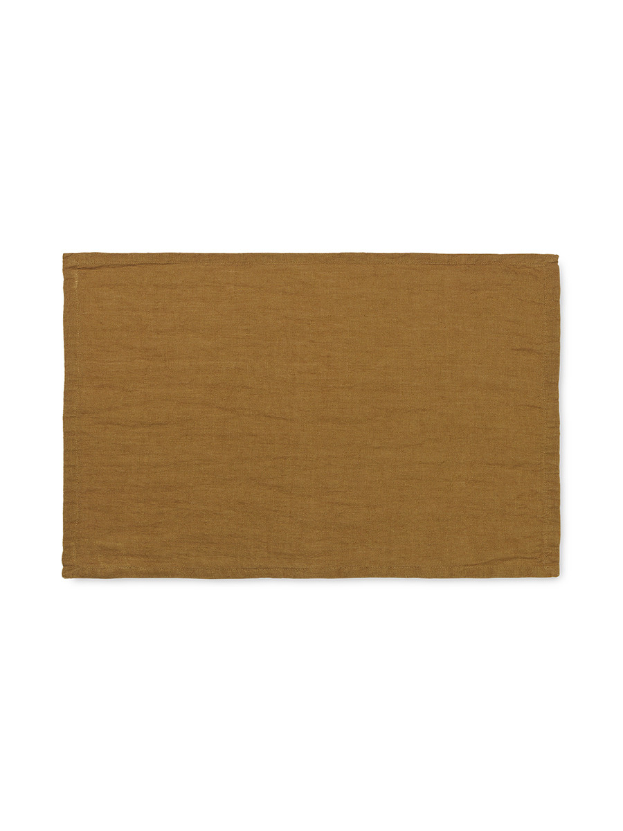 Linen Placemat, 2 stk. fra Ferm Living (Sugar Kelp)