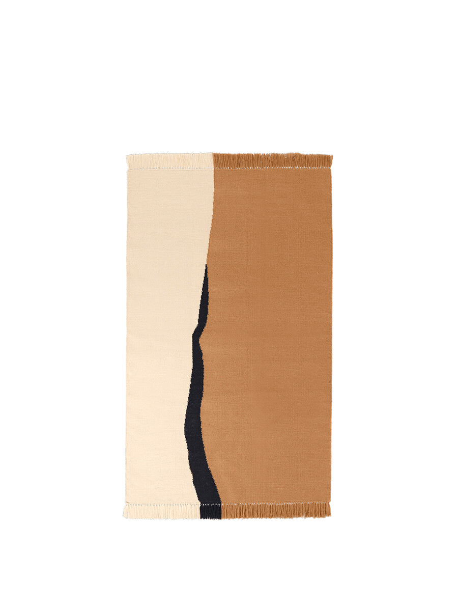 Soil Kelim Rug fra Ferm Living (140 x 200 cm)