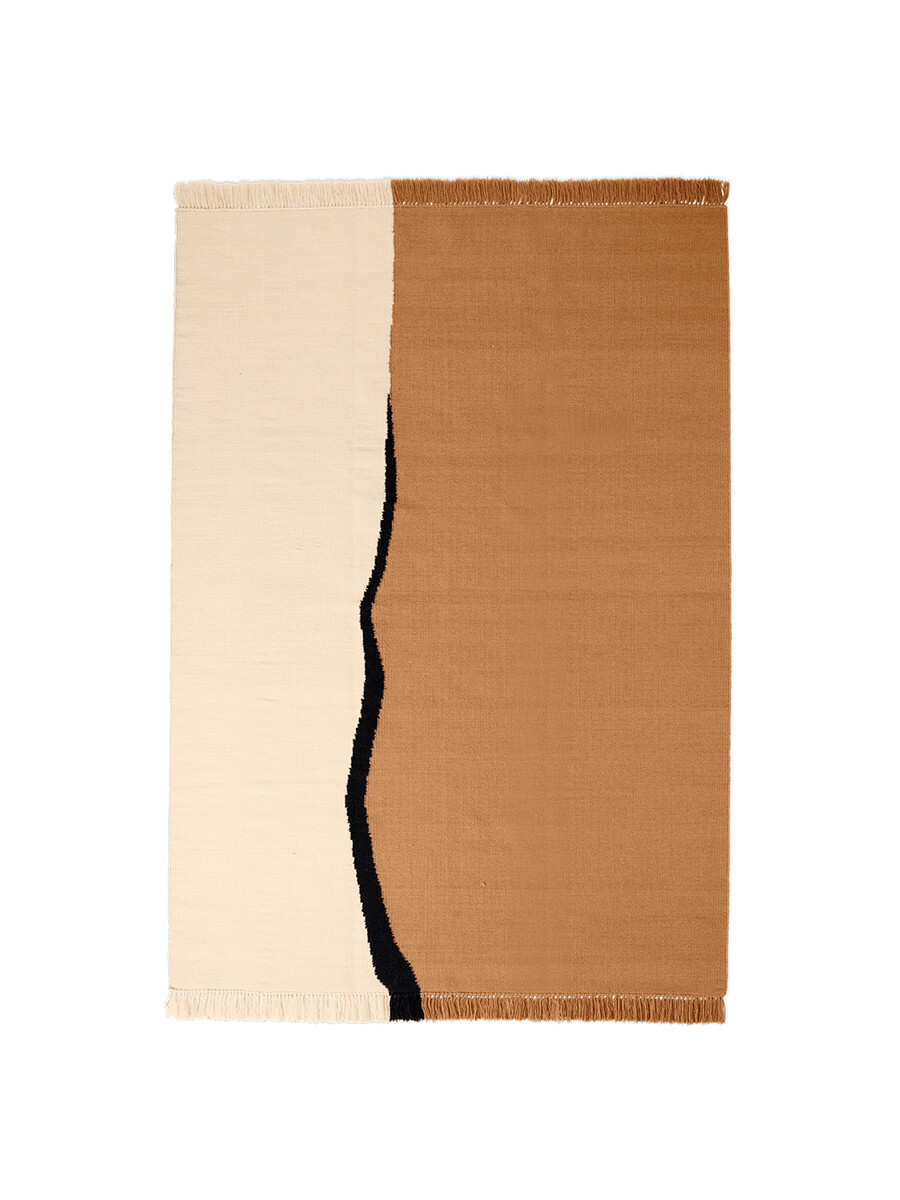 Soil Kelim Rug fra Ferm Living (170 x 240 cm)