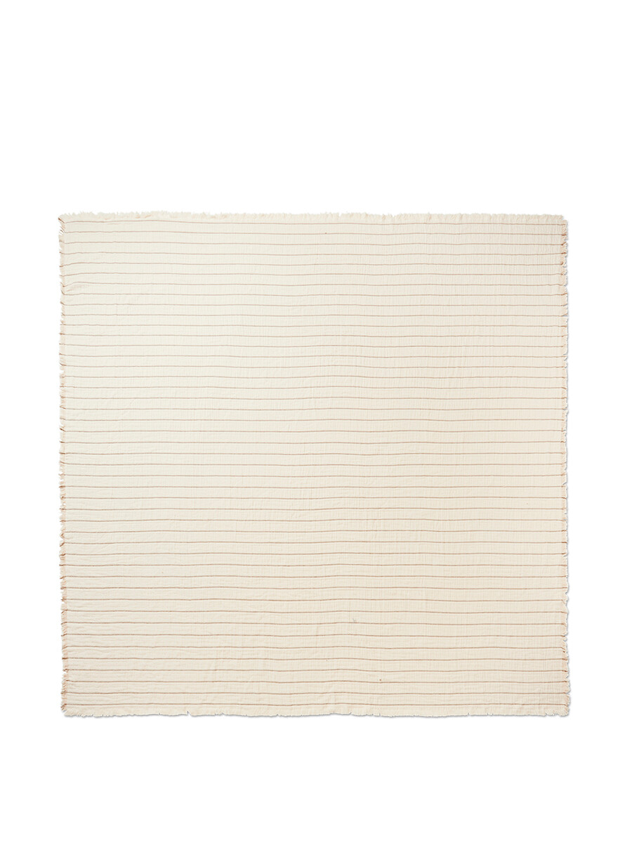 Aires Bedspread, double fra Ferm Living (Undyed)