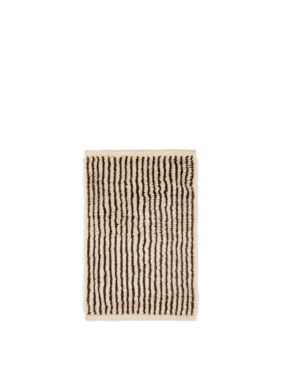 Kami Knotted Rug, coffee fra Ferm Living (80 x 120 cm)