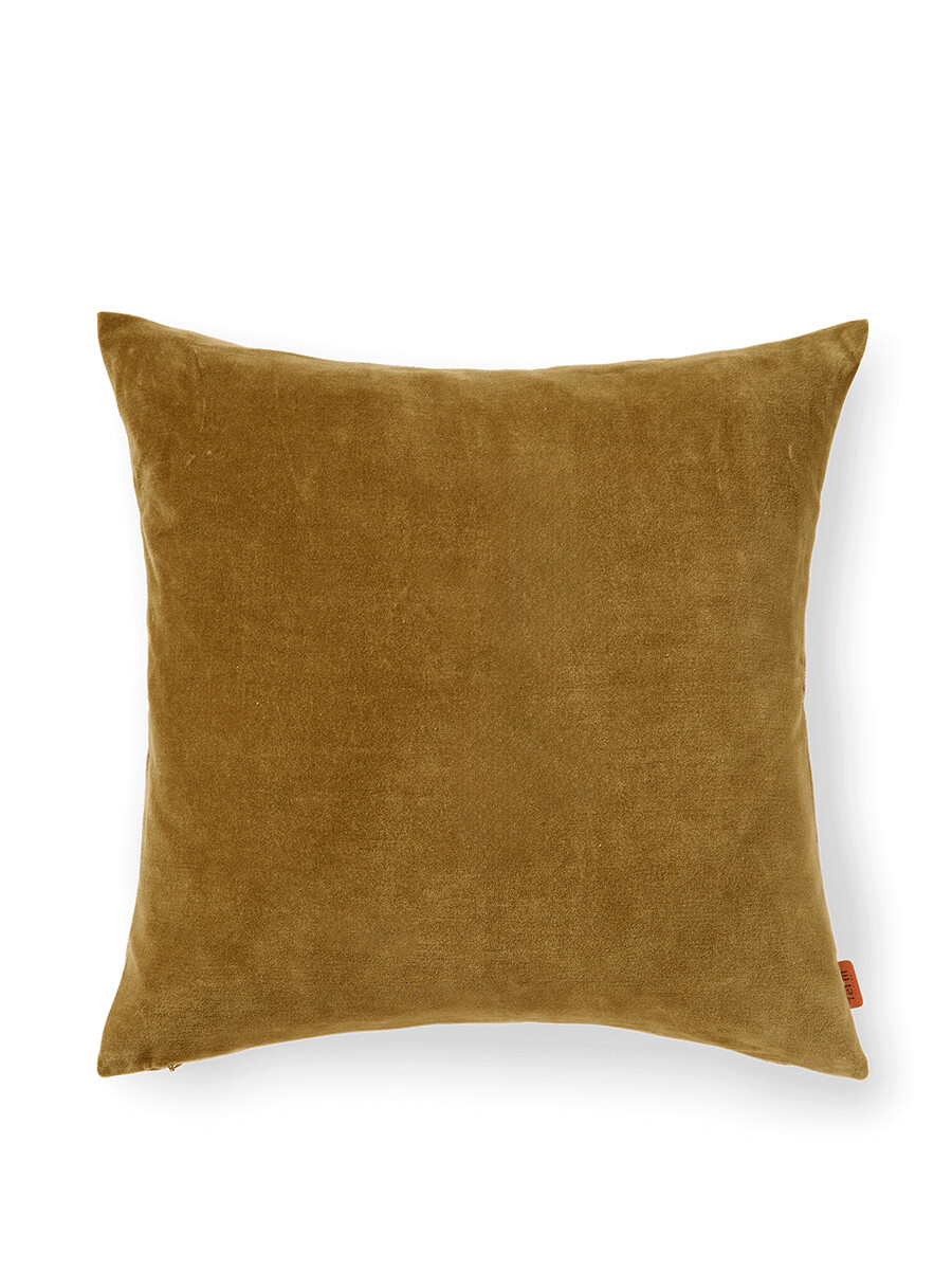 Senti Cushion fra Ferm Living (Khaki)