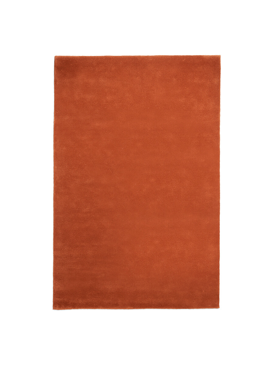 Stille Tufted Rug, red brown fra Ferm Living (160 x 250 cm)