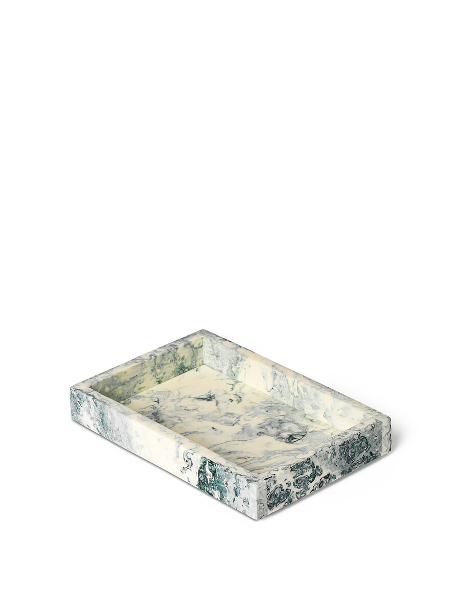 Mist Tray, 10 x 15 cm fra Ferm Living (Emerald Off-white)